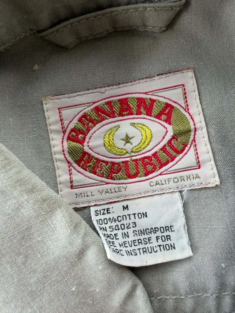 Vintage Banana Republic Mill Valley Safari Field Jacket